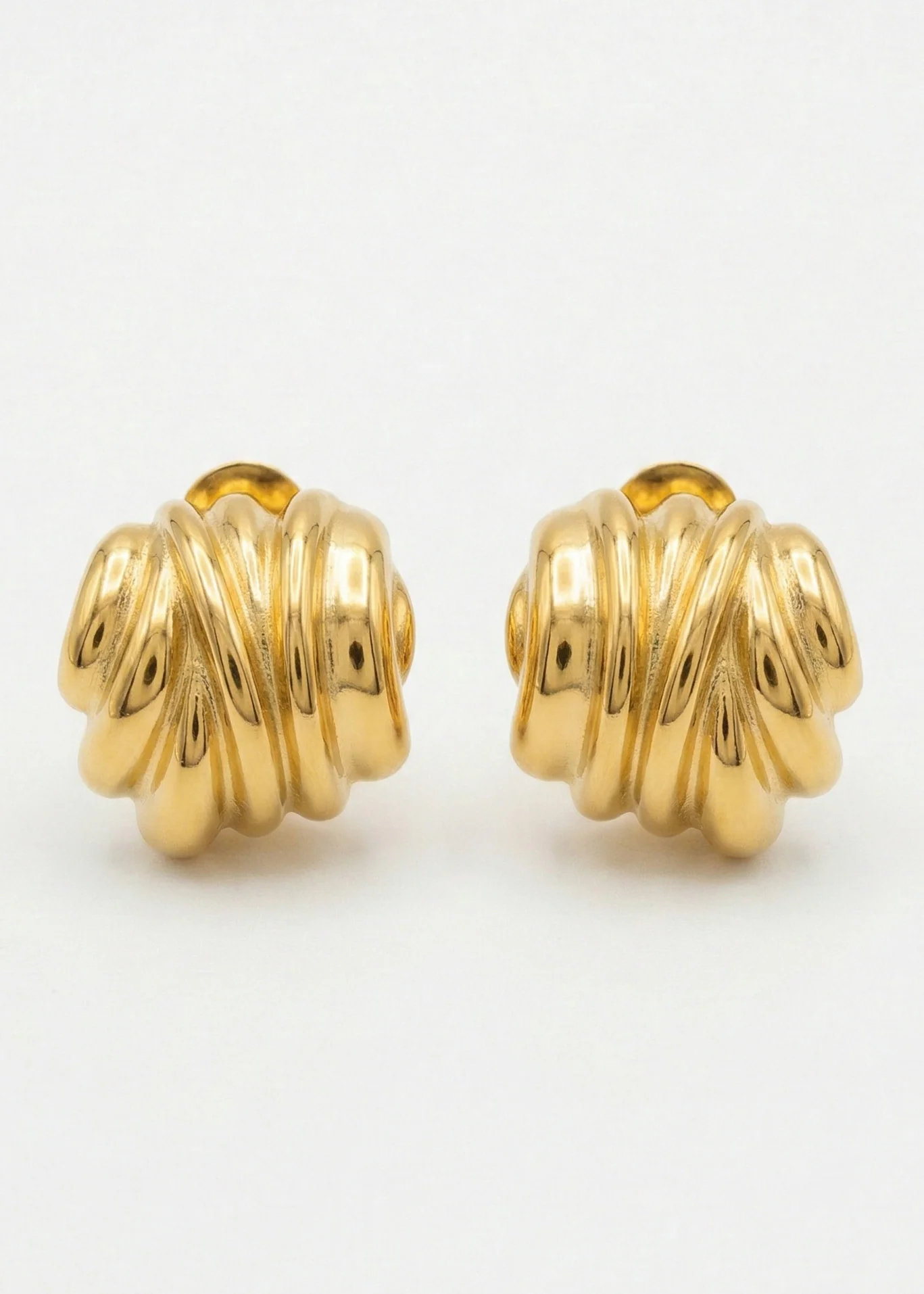 Pendientes Bromelia oro - Image 2
