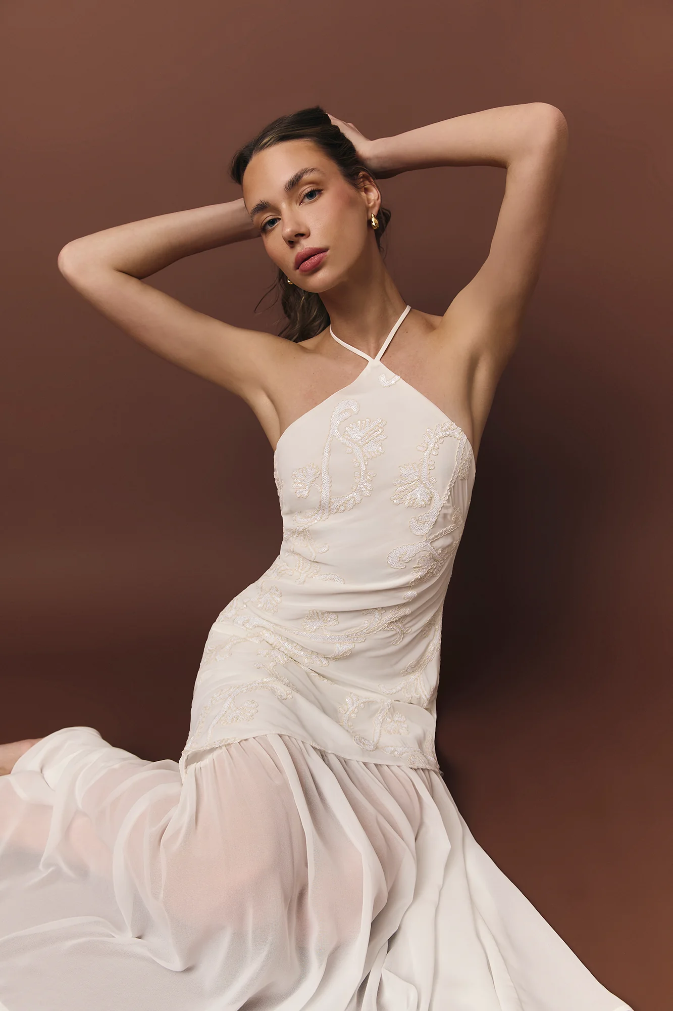 Vestido Amelia blanco - Image 3