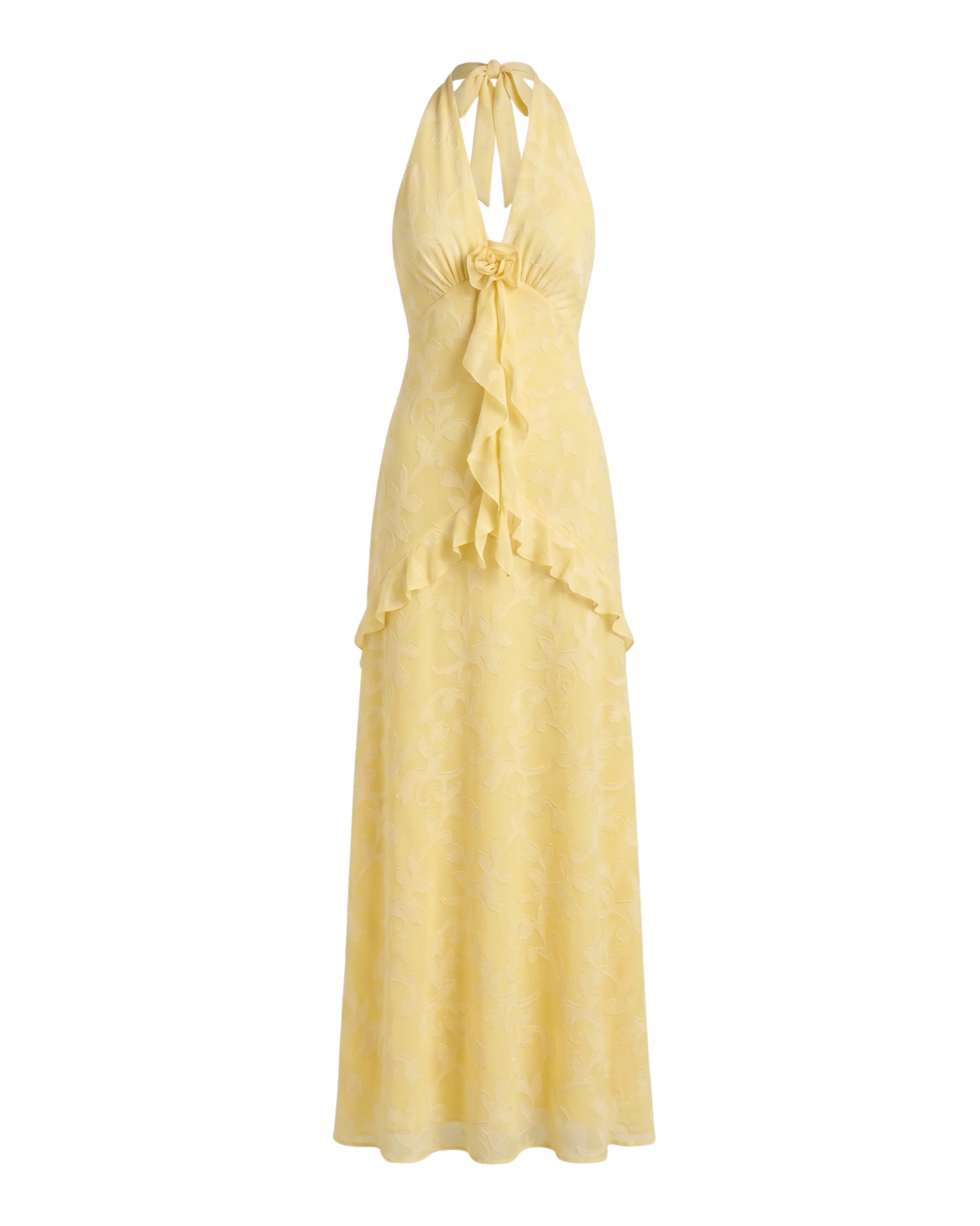 Vestido Bahia amarillo pastel - Image 6