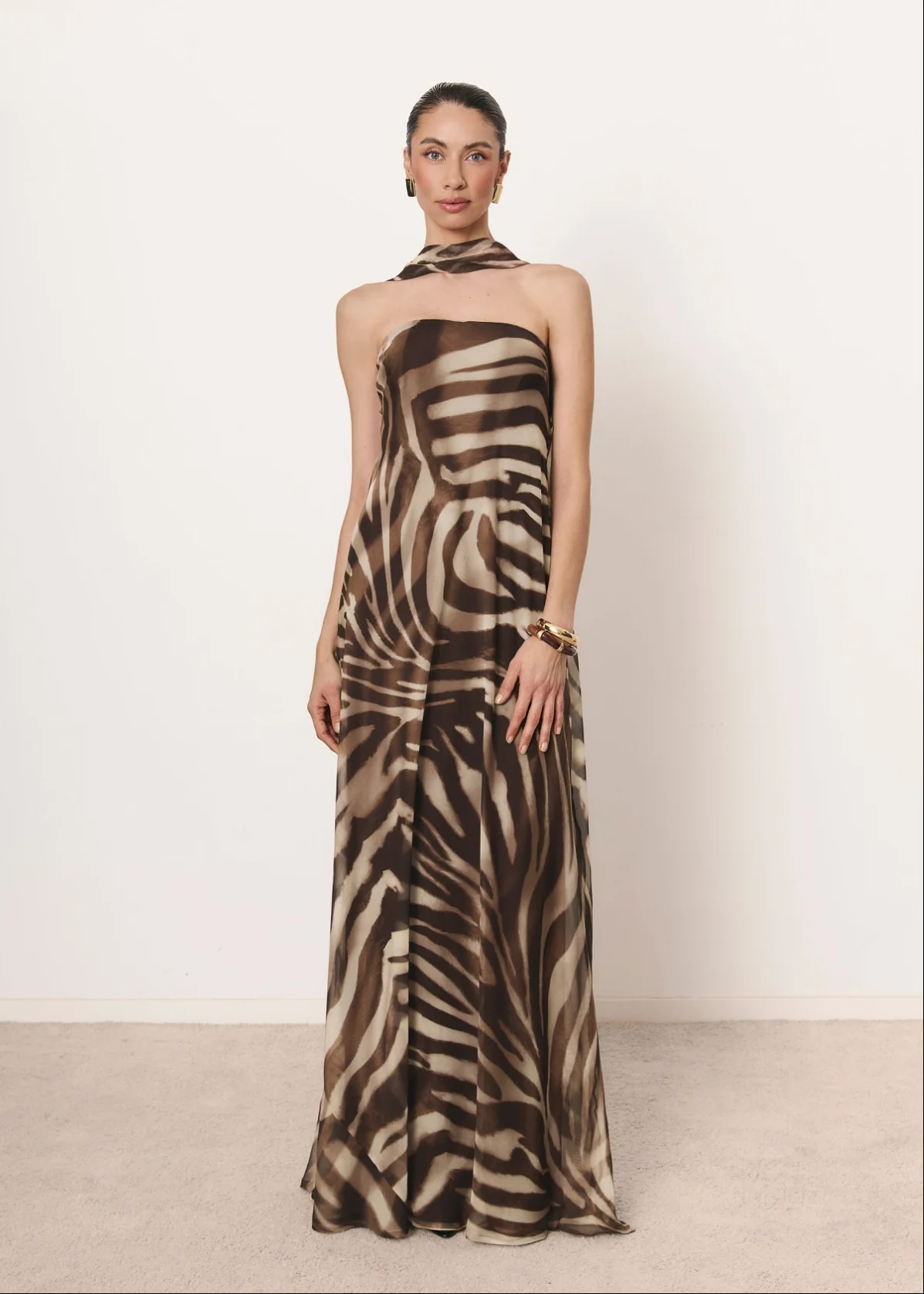 Vestido Cala zebra print - Image 3