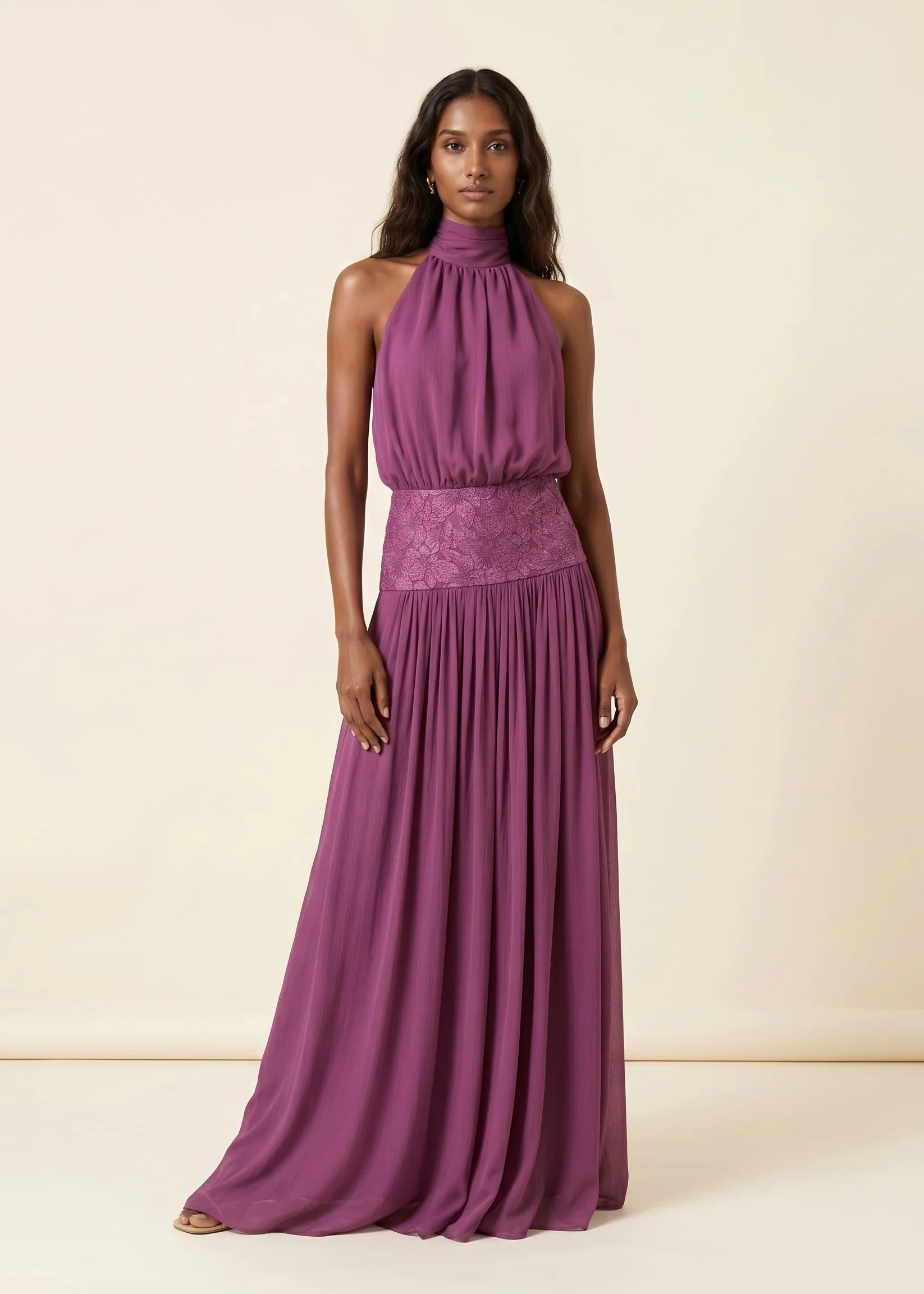 Vestido Daphne malva - Image 4