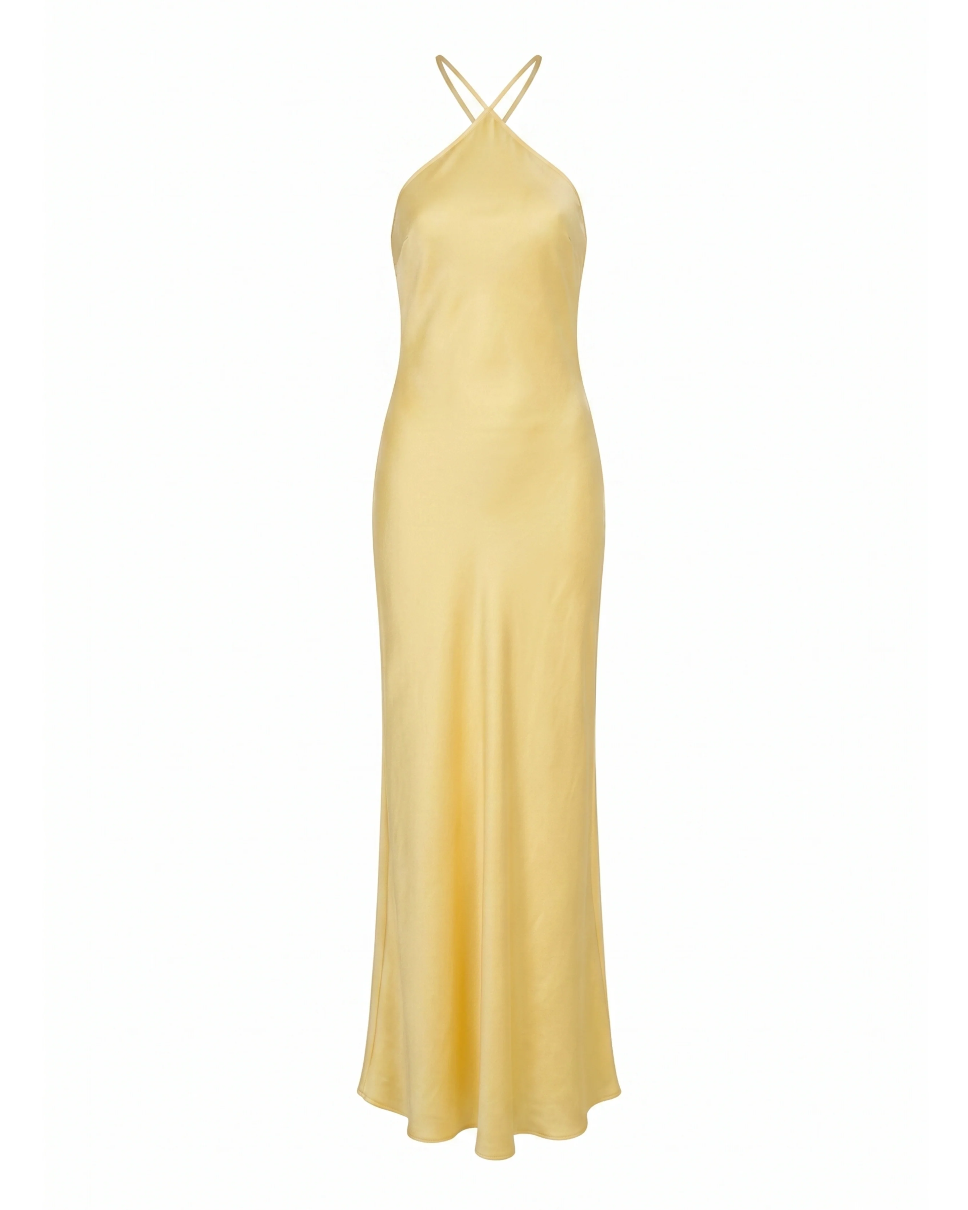 Vestido Mila amarillo pastel - Image 5
