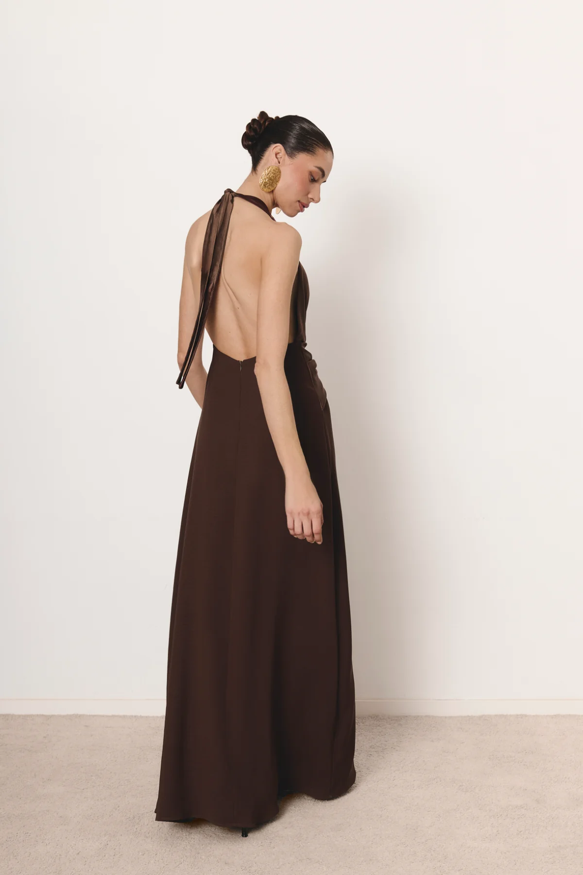 Vestido Nara marrón - Image 3