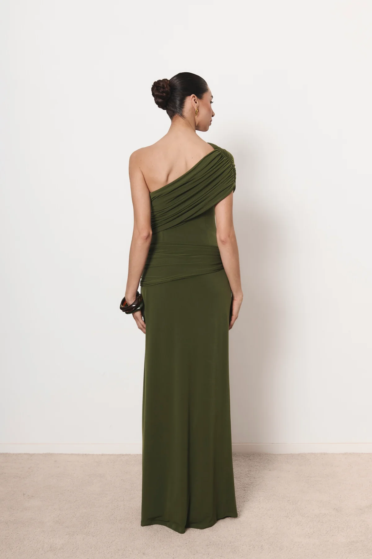 Vestido Pietra verde caqui - Image 4