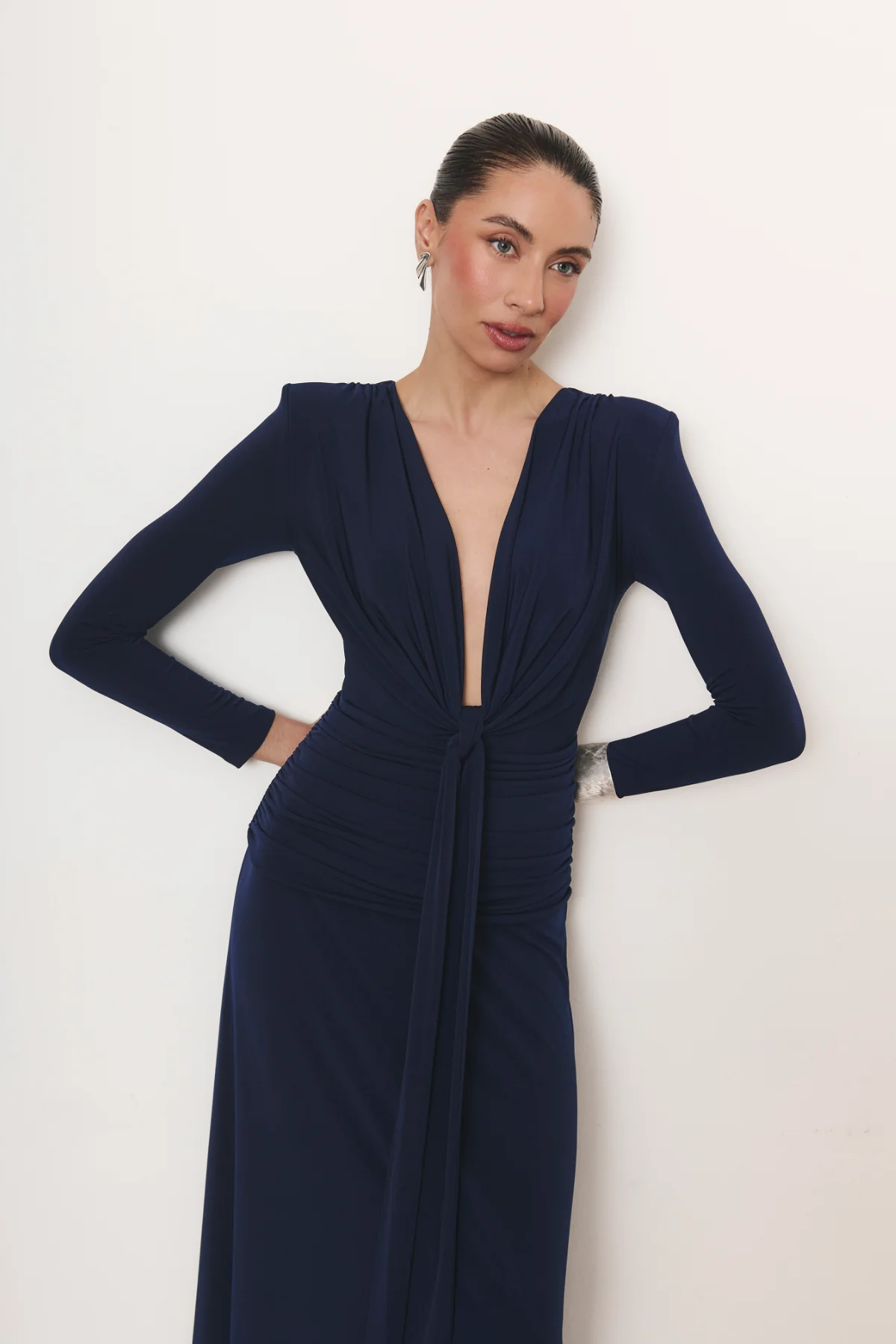 Vestido Rosalie marino - Image 3