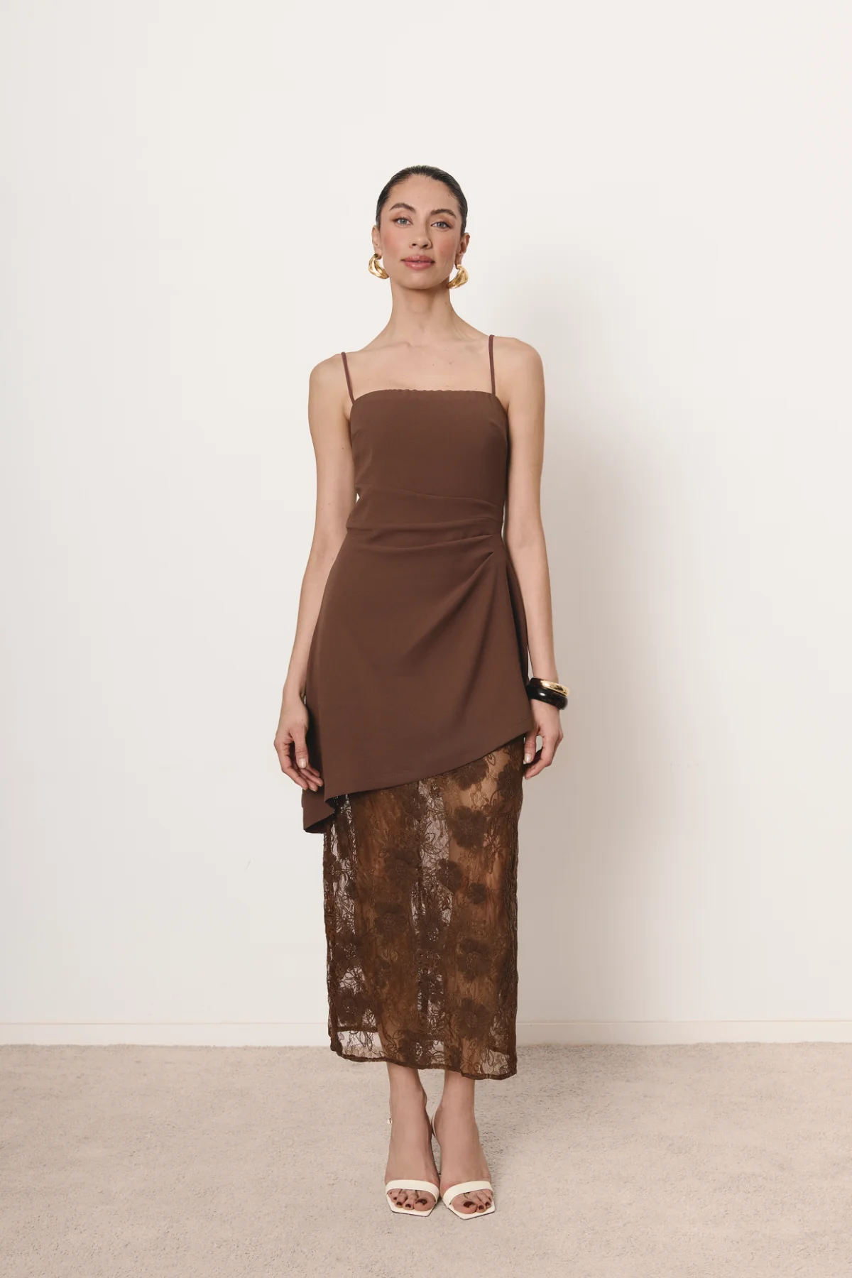 Vestido Theia marrón - Image 4