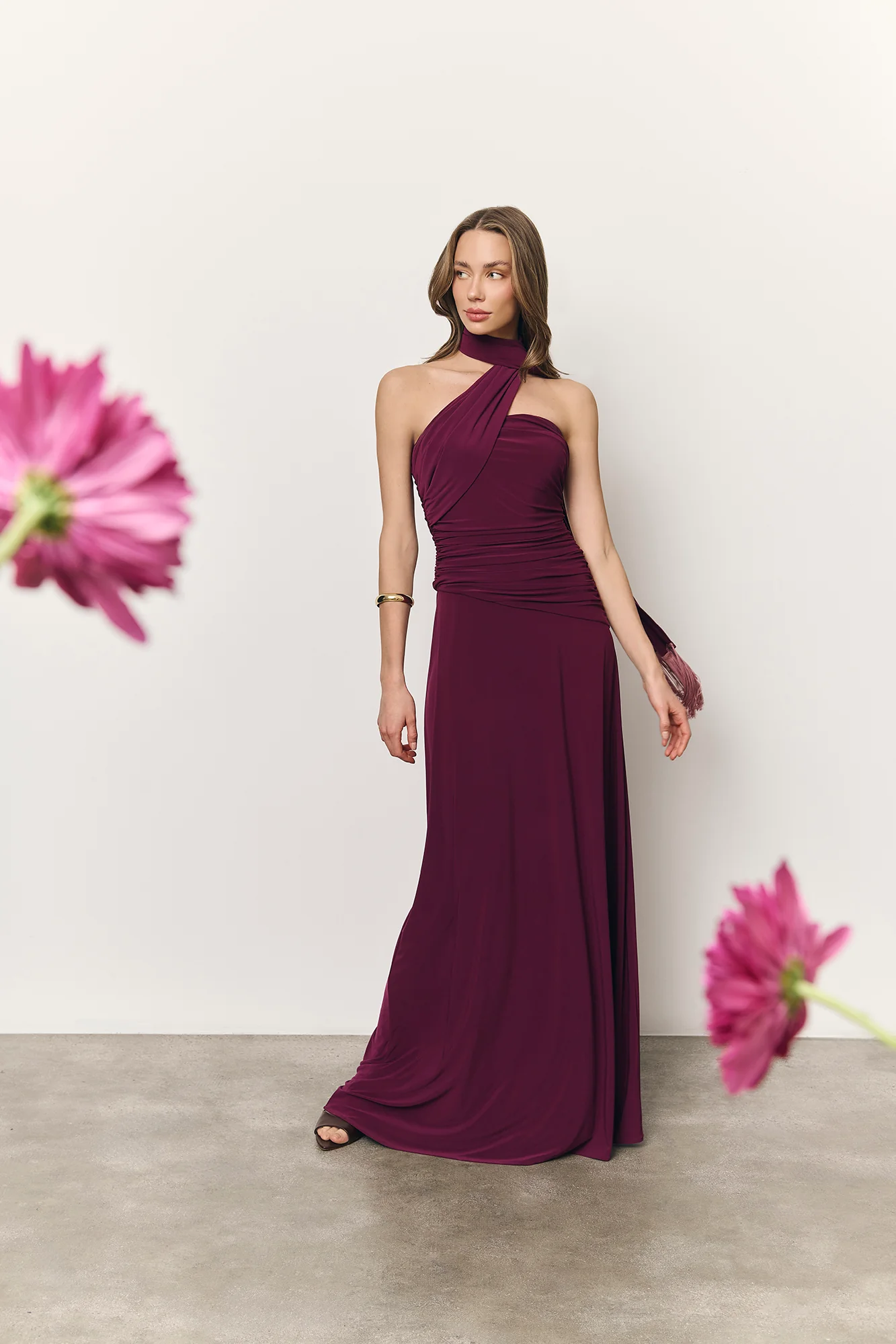 Vestido Zinnia vino - Image 3