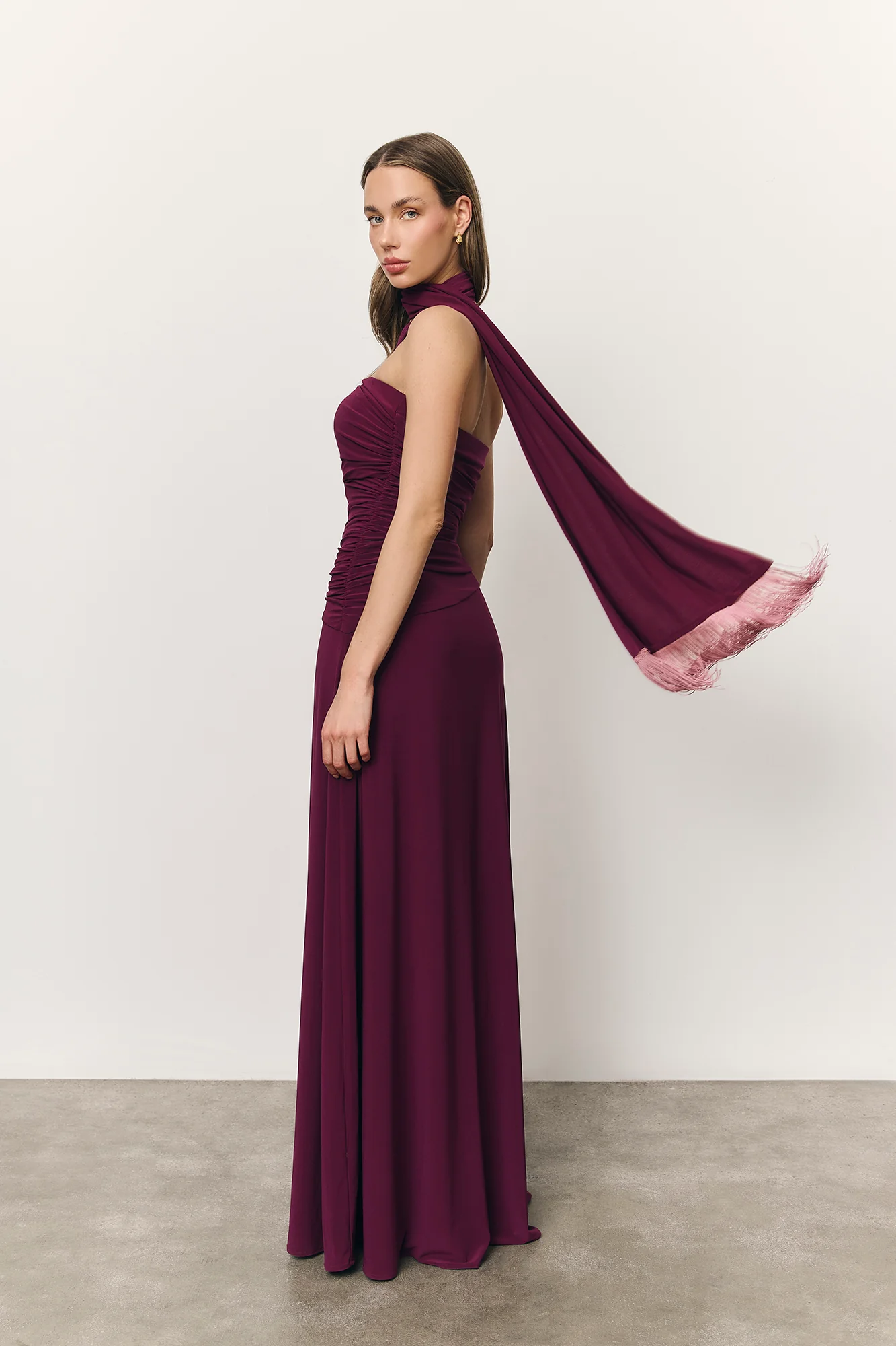 Vestido Zinnia vino - Image 5